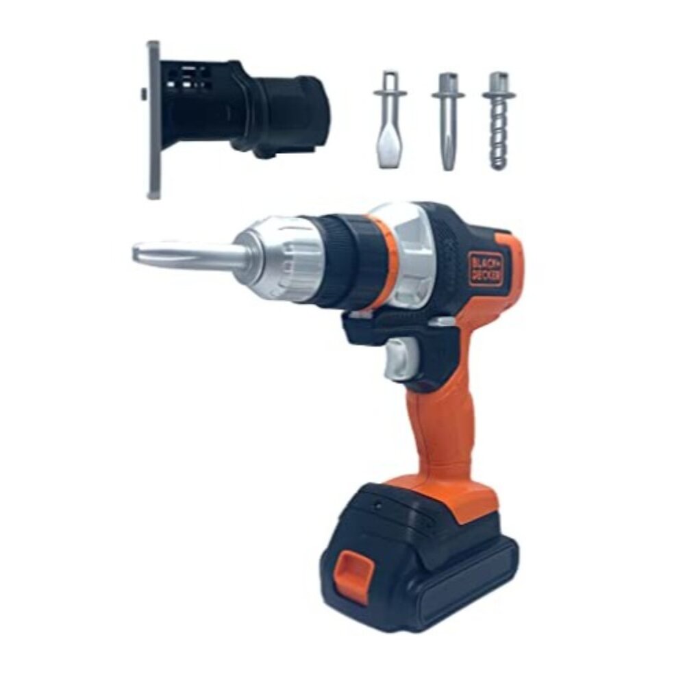 Kids Toy Black + Decker Matrix Jr Drill with Accessory - Picture 2 of 2